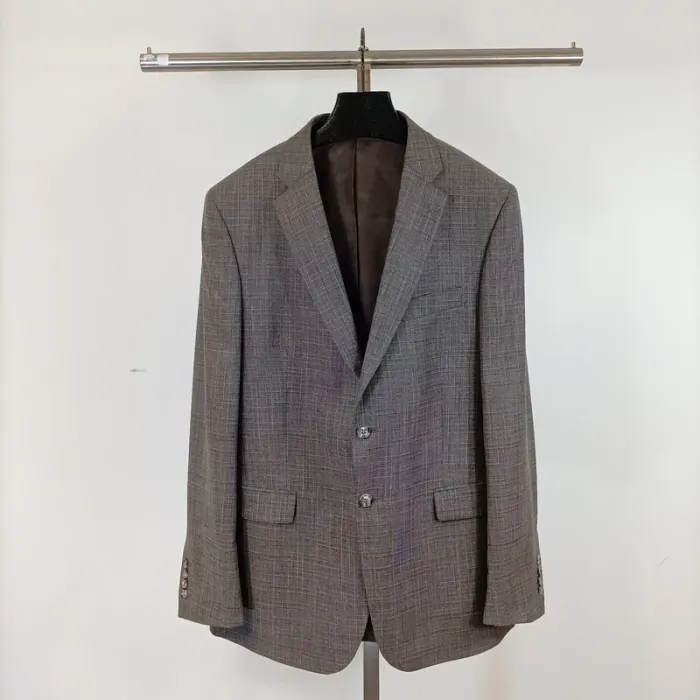Veste Prince de Galles grise Wasa Reda - taille 52 A473 - photo numéro 2