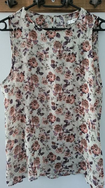 Mango blouse fleurie M 38