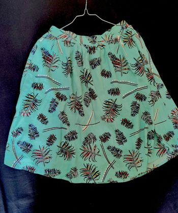 Jupe fluide imprimée