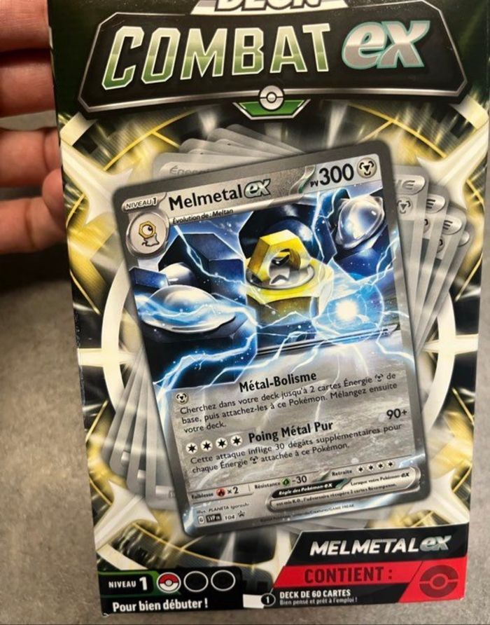 Deck pokemon melmetal -ex neuf scellé - photo numéro 3