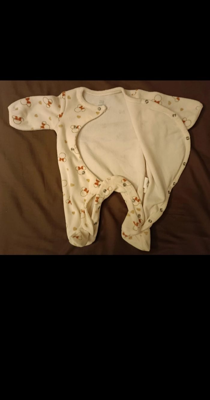 Pyjama dors-bien Minnie pour bébé fille - photo numéro 2