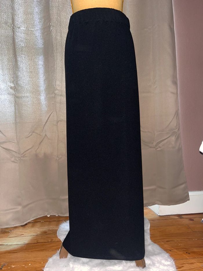 Jupe longue moulante fendue derrière pimkie taille L - photo numéro 2