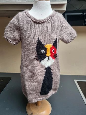 Robe fait à la main 12/18 mois