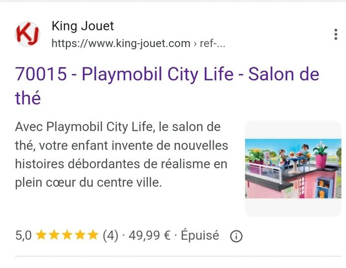 Salon de thé 70015 playmobil - photo numéro 13