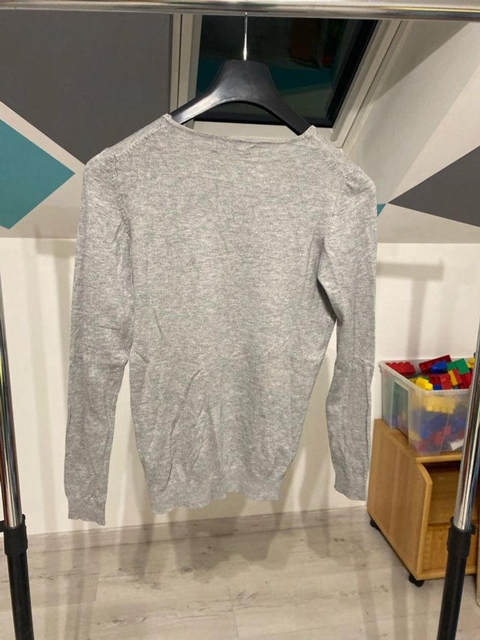 Pull fin gris zara - photo numéro 2