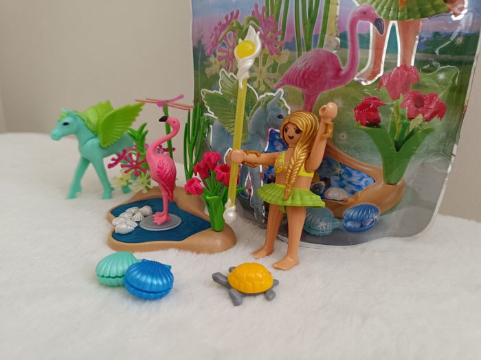 Playmobil 5352 fée du soleil avec bébé pegasus summer  wind - photo numéro 3
