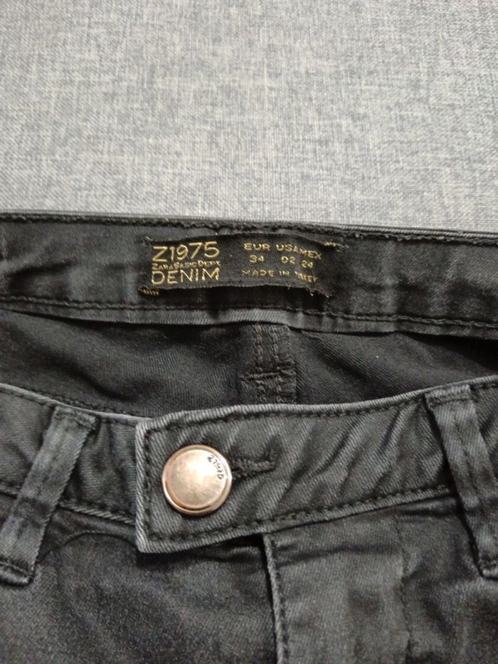 C63 pantalon noir zara 34 - photo numéro 3