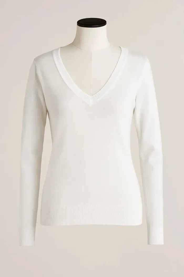 Pull fin crème Toi du Monde Taille 2 - photo numéro 2