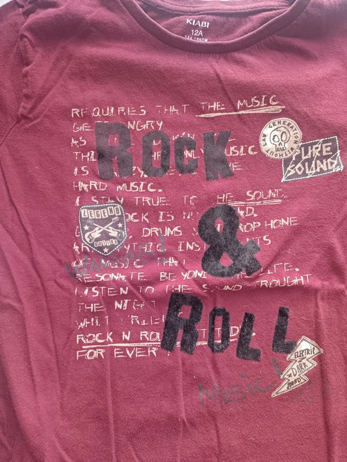 Tee shirt Kiabi 12 ans - photo numéro 2