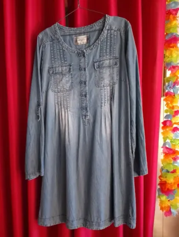 Robe en jean