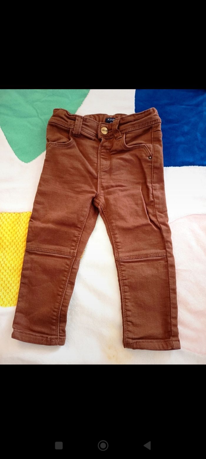 Pantalon slim taille 18 mois - photo numéro 2