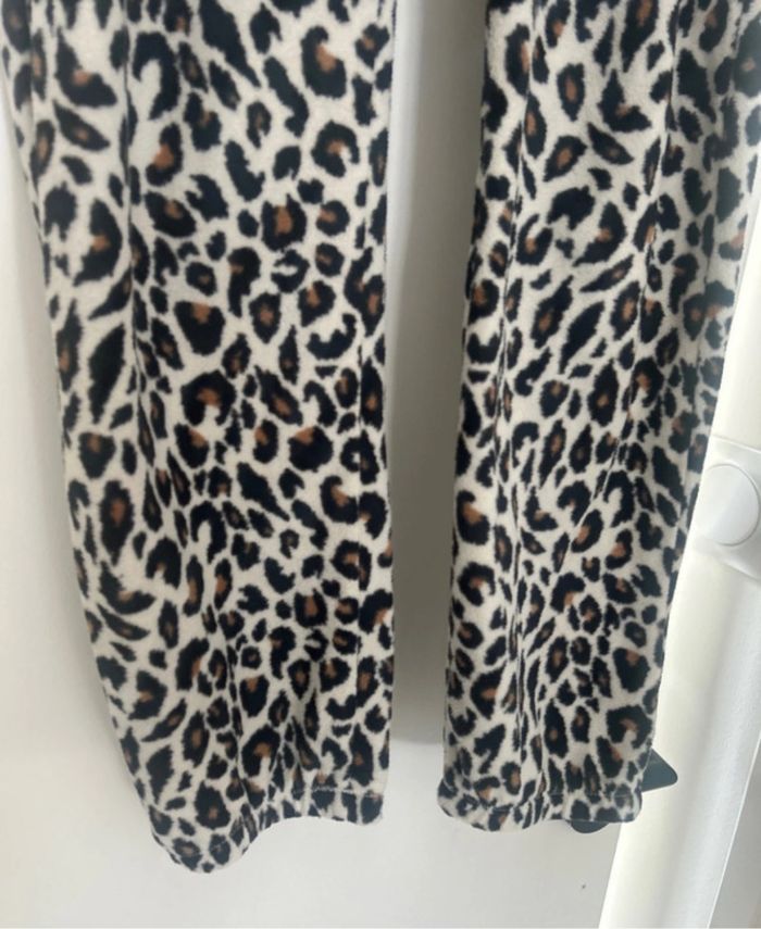 Pantalon polaire H&M taille S leopard - photo numéro 3