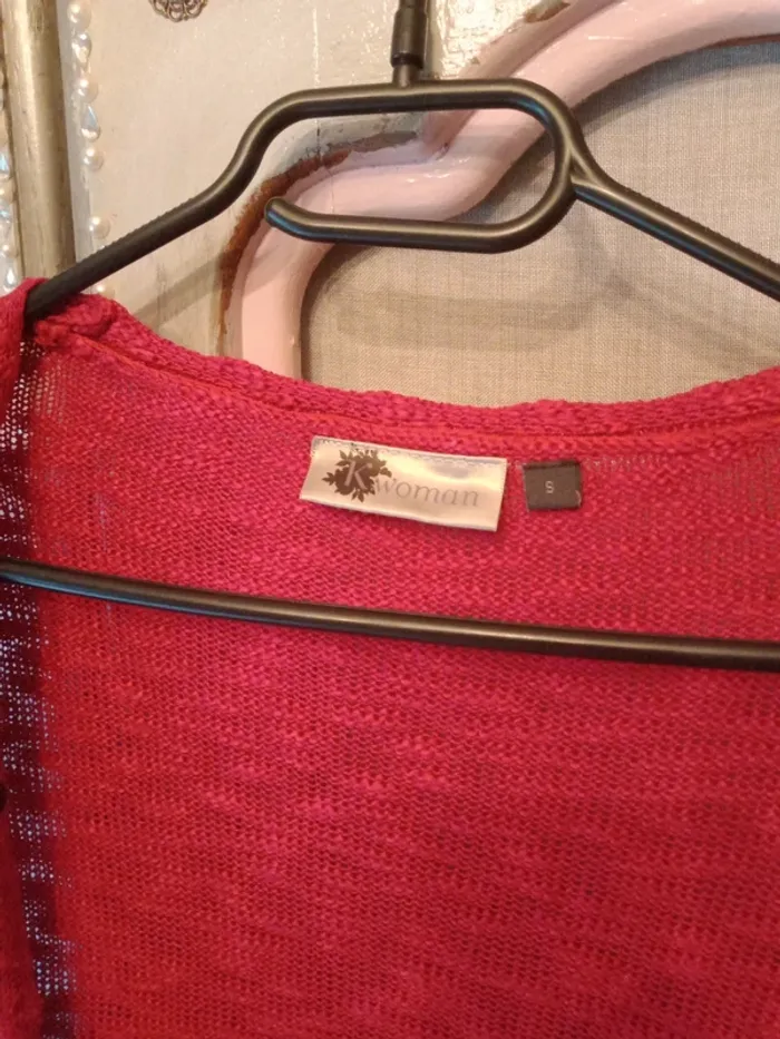 Gilet manches longues femme, taille S - photo numéro 7