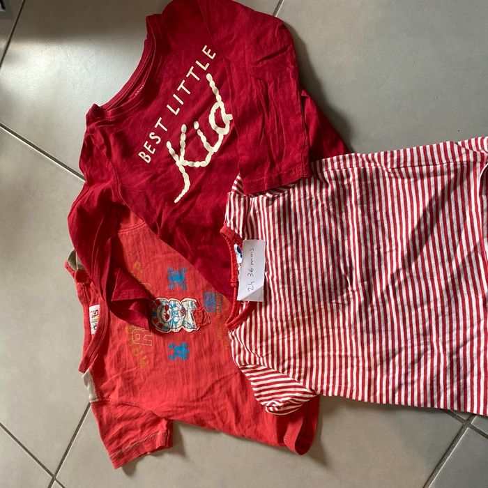 T-shirt manches courtes garçon 24 mois