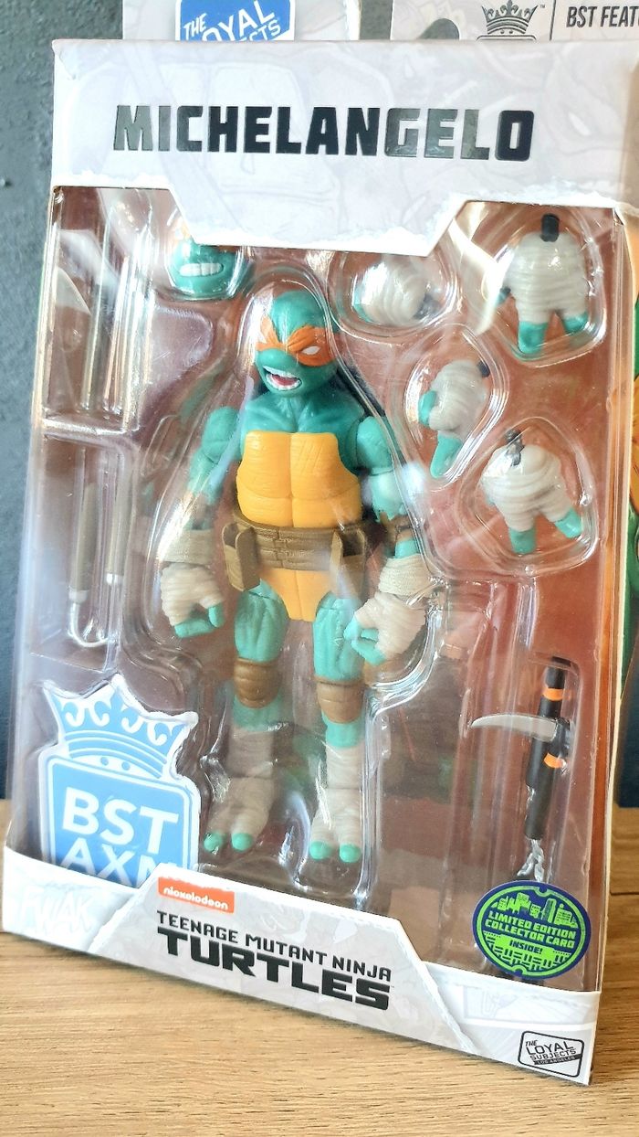 Tortues ninja figurine Michelangelo jouet ninja turtle - photo numéro 7