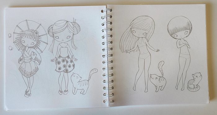 Cahier Dessin Creativ Model Paris - photo numéro 3