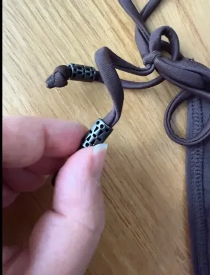 Bas de maillot de bain marron H&M taille S / 36 - photo numéro 3