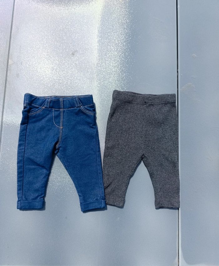 Lot 2 legging 3 mois