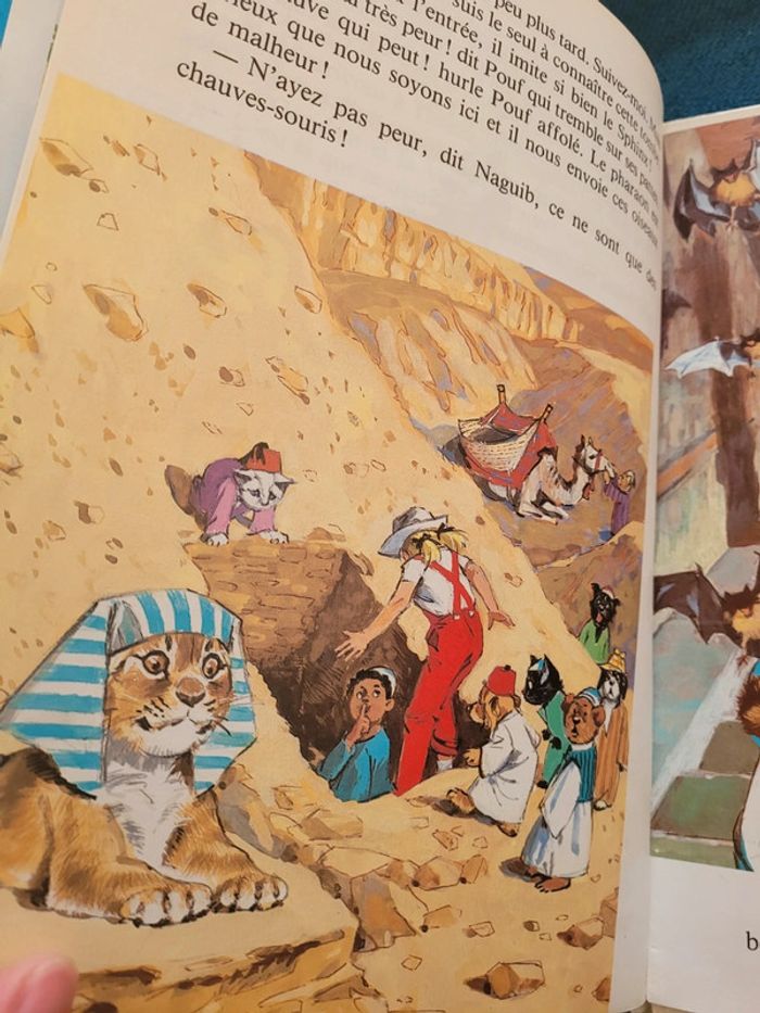 Livre Caroline en Égypte Pierre Probst Hachette Jeunesse Album collection années 90 - photo numéro 6