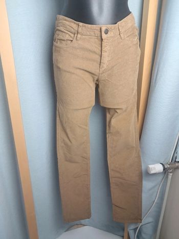 Comptoir dès cotonniers pantalon velour T.38