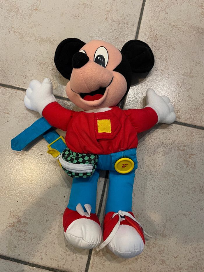 Peluche vintage Mickey Mouse - photo numéro 3