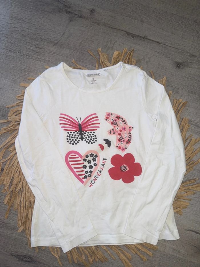 TEE shirt manches longues 8 ans orchestra