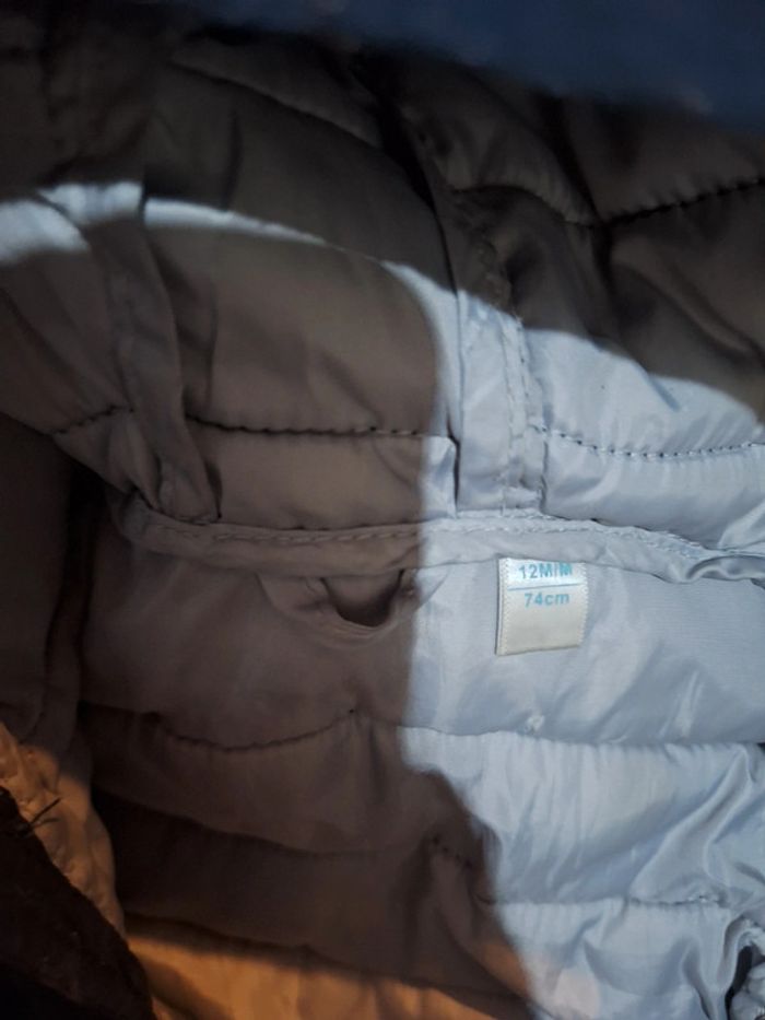 Doudoune marine tao 12 mois - photo numéro 4