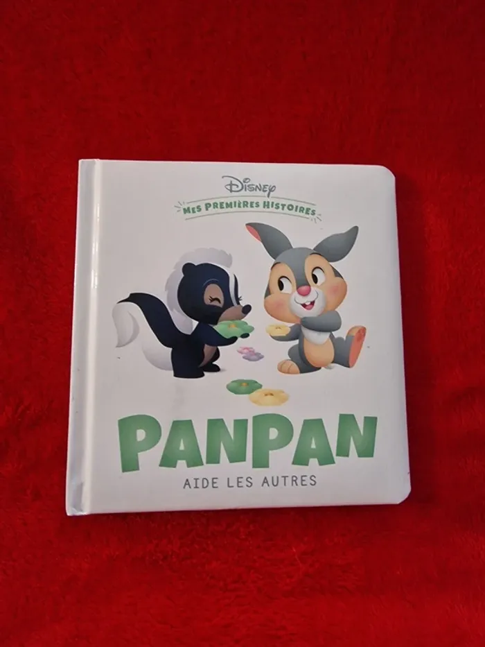 Livre mes premières histoires Disney panpan aide les autres