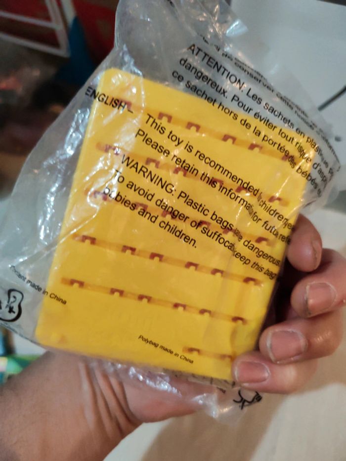 Figurine McDonald's mini jeu hasbro - photo numéro 5