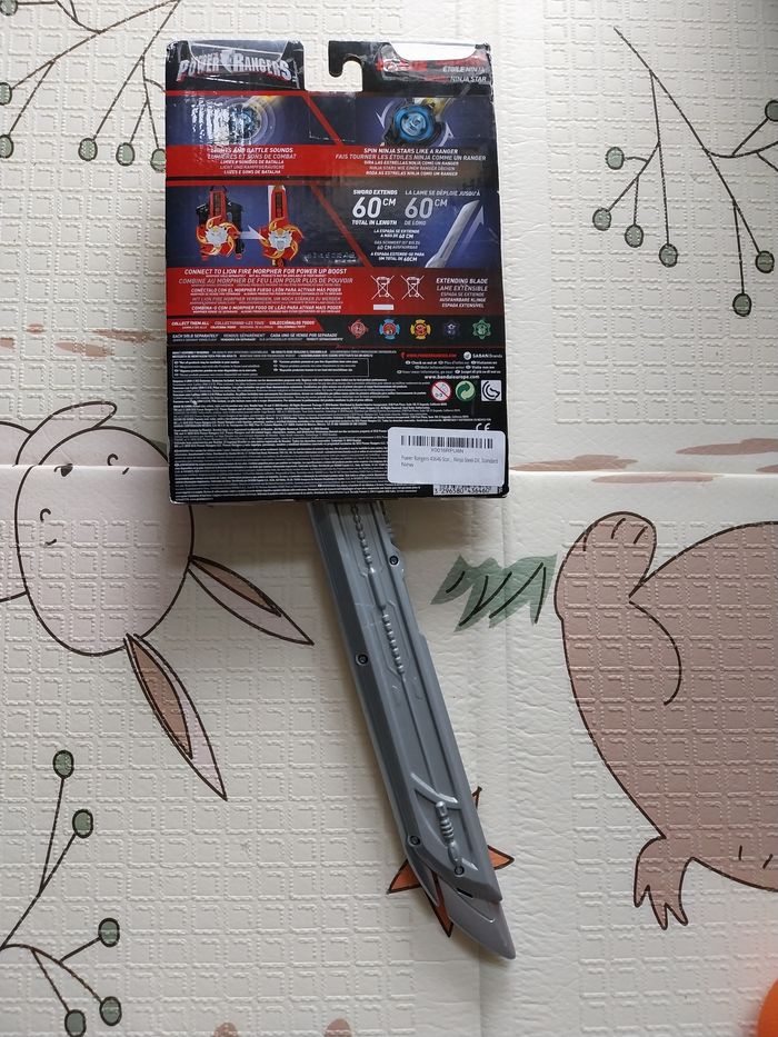 Sabre super ninja Steel power ranger neuve - photo numéro 3