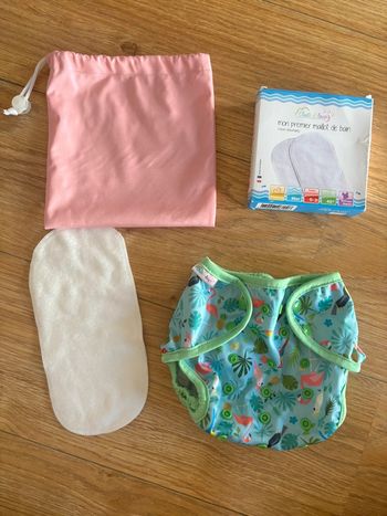 Lot Eliott et loup Mon premier maillot de bain 0-3 ans