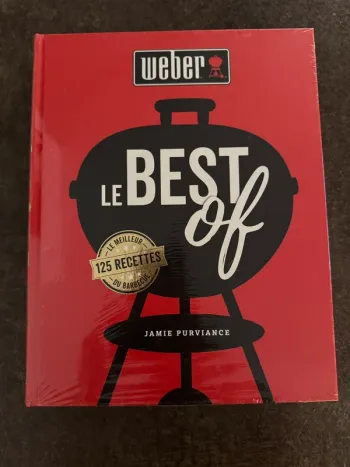 Livre de recettes barbecue Weber