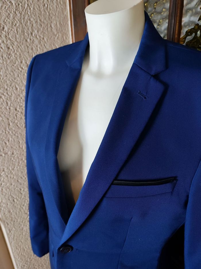 Costume bleu marine Marco Belli Super 150’S - photo numéro 7