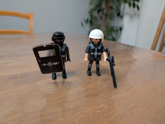 Lot 3 de playmobil police