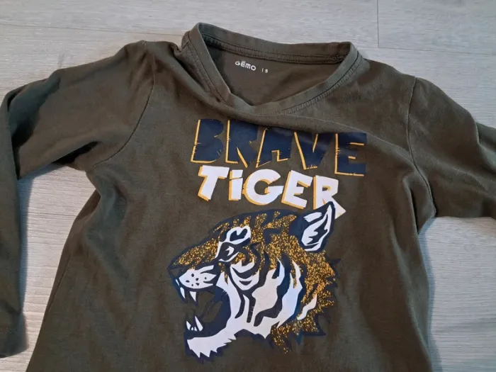 T-shirt tigre - photo numéro 2