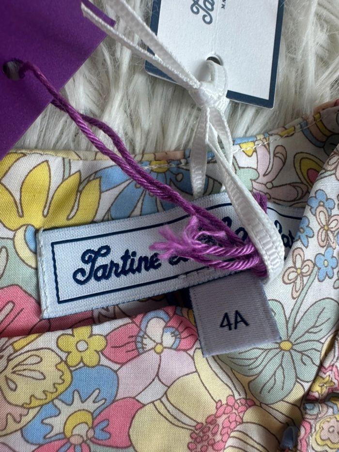 Blouse romantique tartine et chocolat taille 4 ans - photo numéro 4