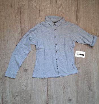 Chemise 2en1 12ans TBE Kiabi