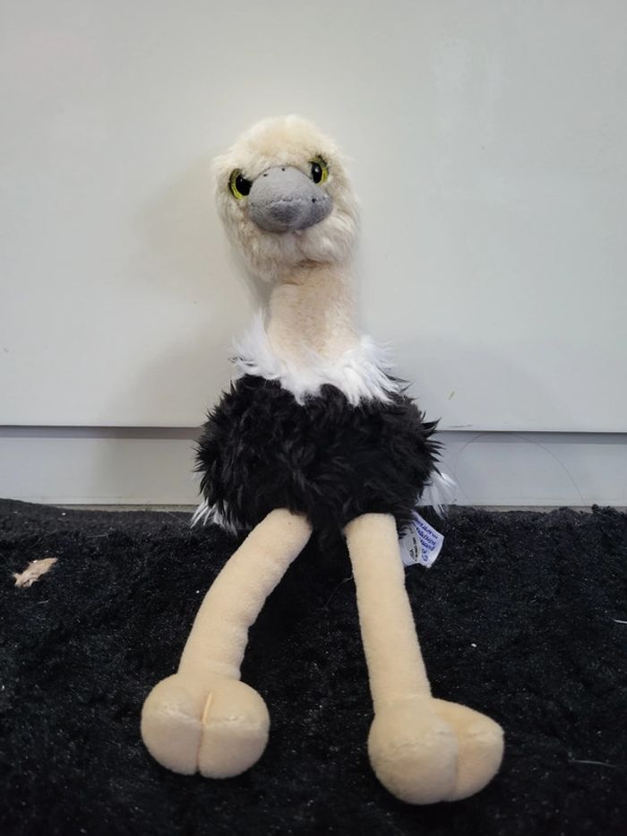 petite peluche doudou autruche Aurora