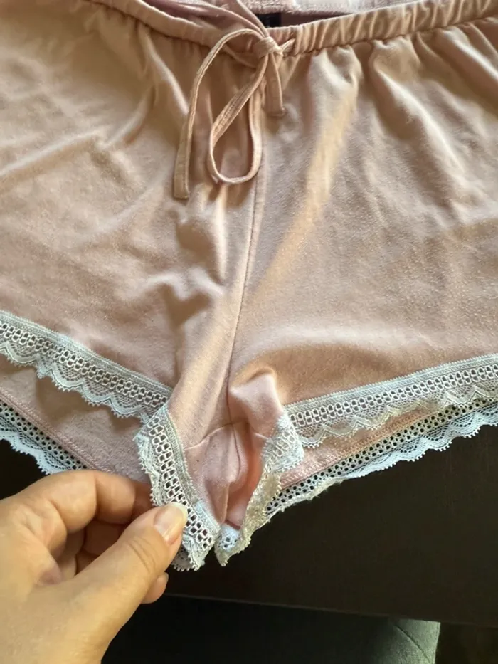 Short pyjama rose pale Undiz taille M ou 38 - photo numéro 2