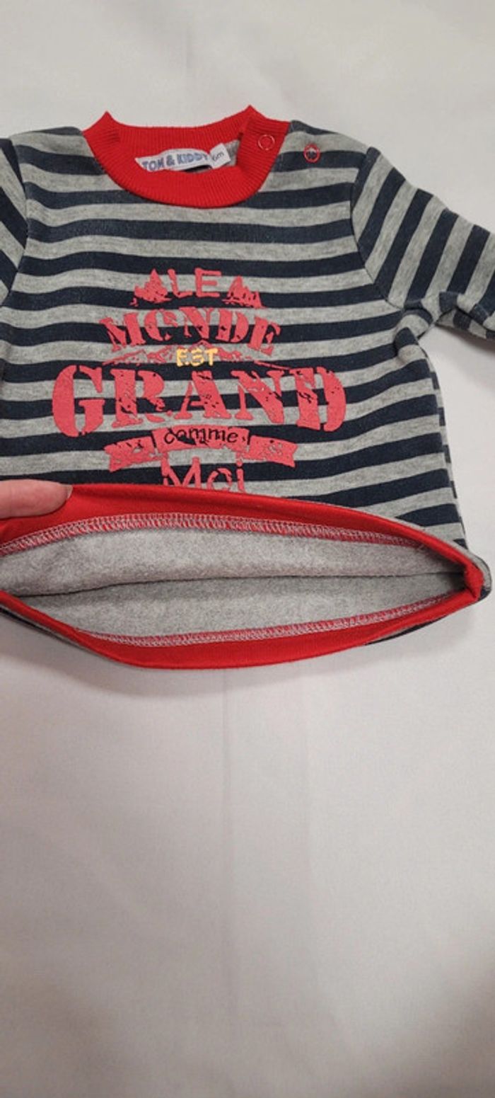 Pull polaire Rayé Tom & Kiddy - photo numéro 6