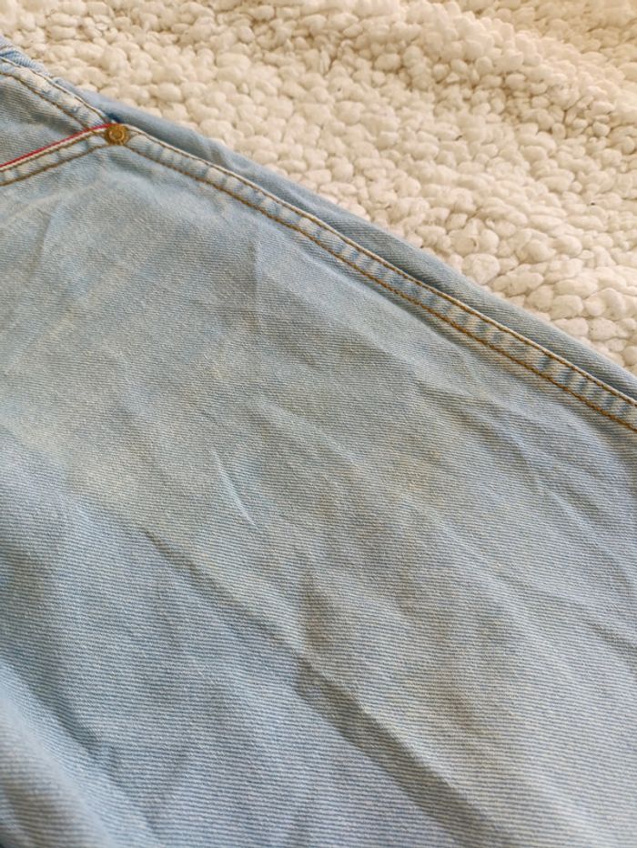 Jean flare vintage bleu clair Brittania (W33) brodée - photo numéro 5