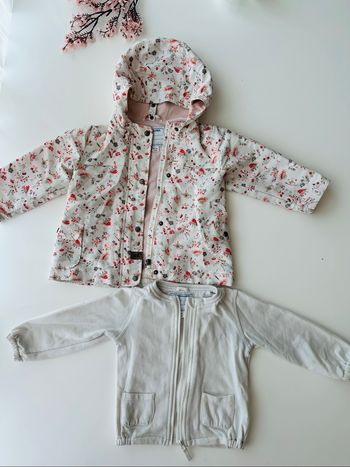 Parka/Veste fleurie 2 en 1 Vertbaudet fille 3 ans