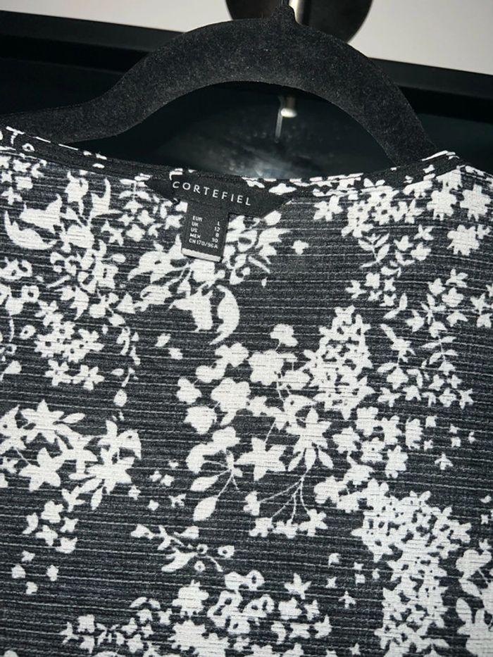 Robe longue imprimée fleurs Taille L - photo numéro 6