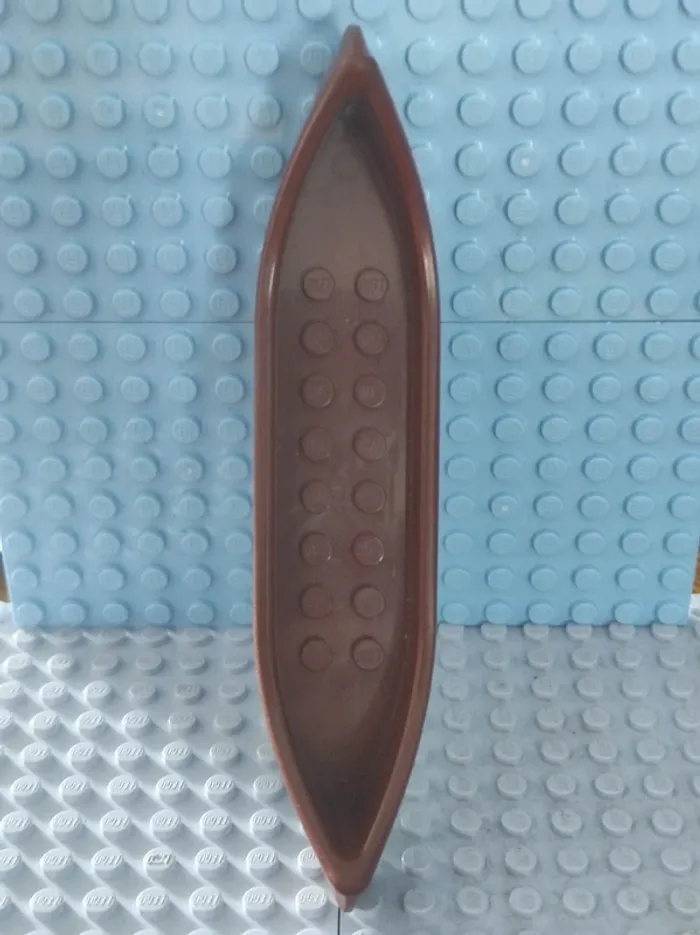 LEGO Brown Boat, Canoe 6021 A04 - photo numéro 2