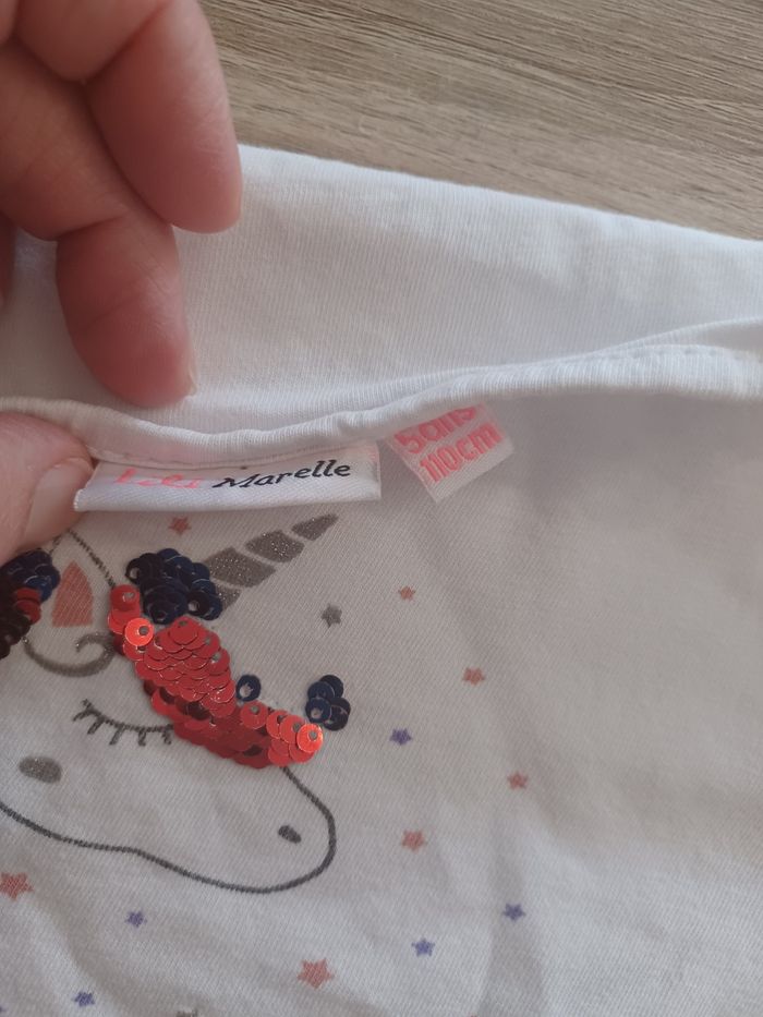 Haut manche courte 5 ans - photo numéro 2