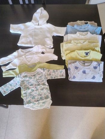 Lots vêtements 1 mois garçon