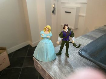 Figurine rare la princesse et le cygne