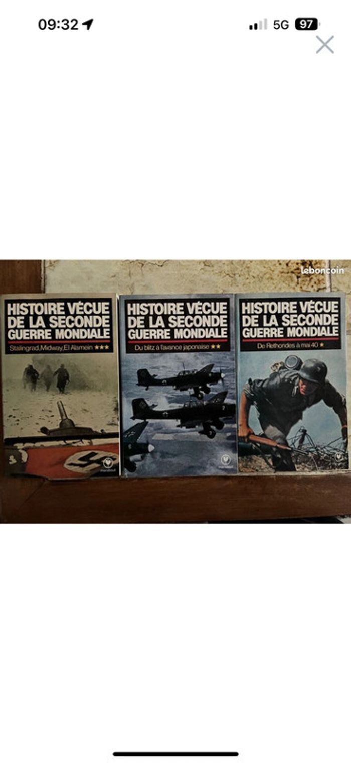 Histoire vécu de la seconde guerre mondiale