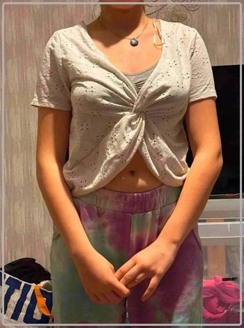 Top  court  kiabi  taille  m