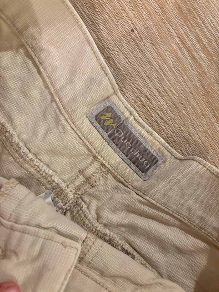 Short beige Quechua – coton épais – taille 38 - photo numéro 4